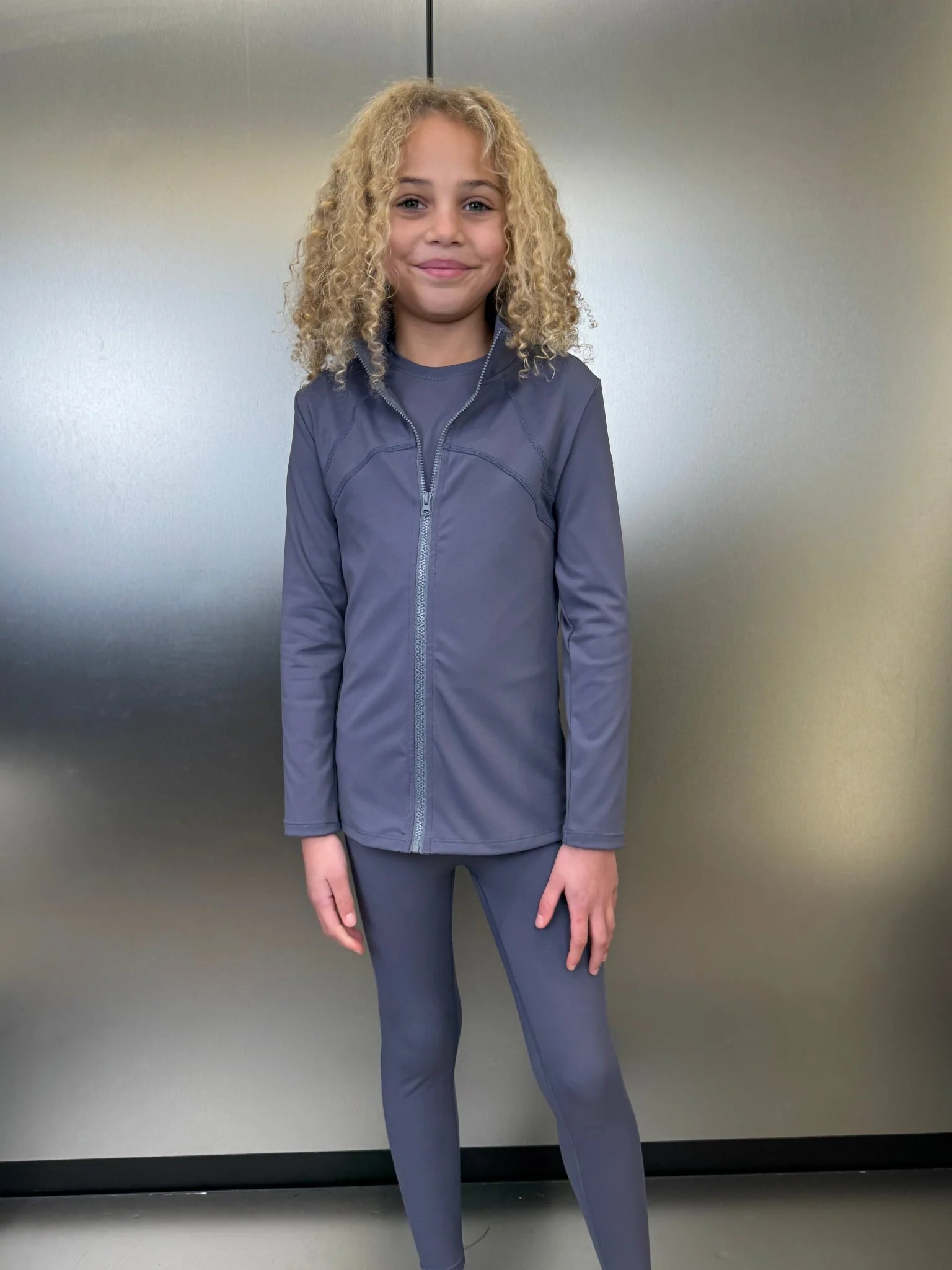 Active Zip Jacket - Storm - Image 2