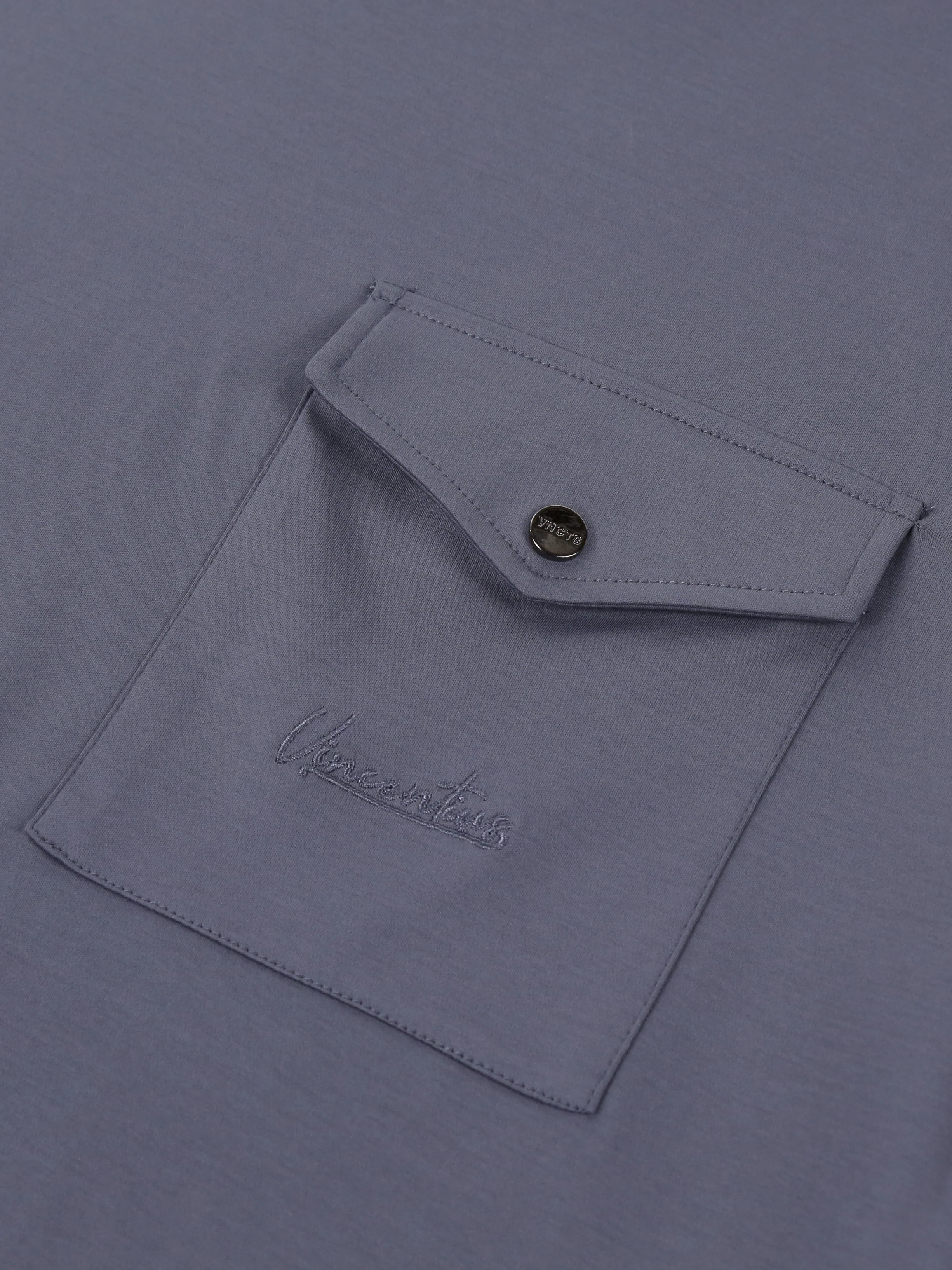 Luxury Mercerised Pocket Logo T-Shirt - Ombre - Image 5