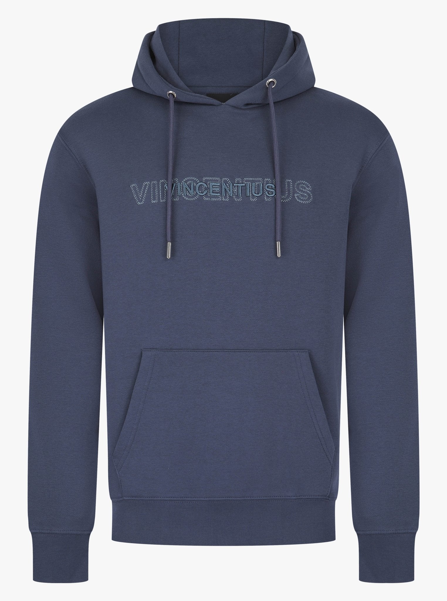 Double Embroidery Luxe Hoodie - Air Force - Image 2