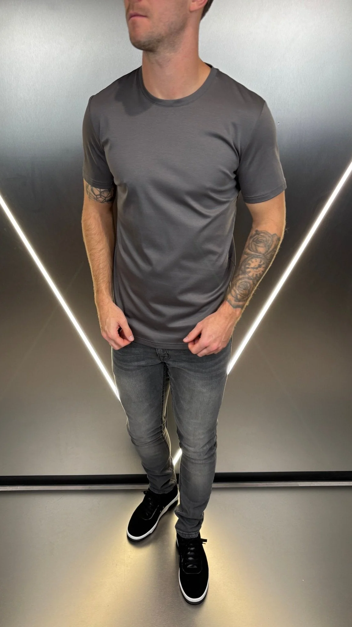 Luxury Charcoal T-Shirt